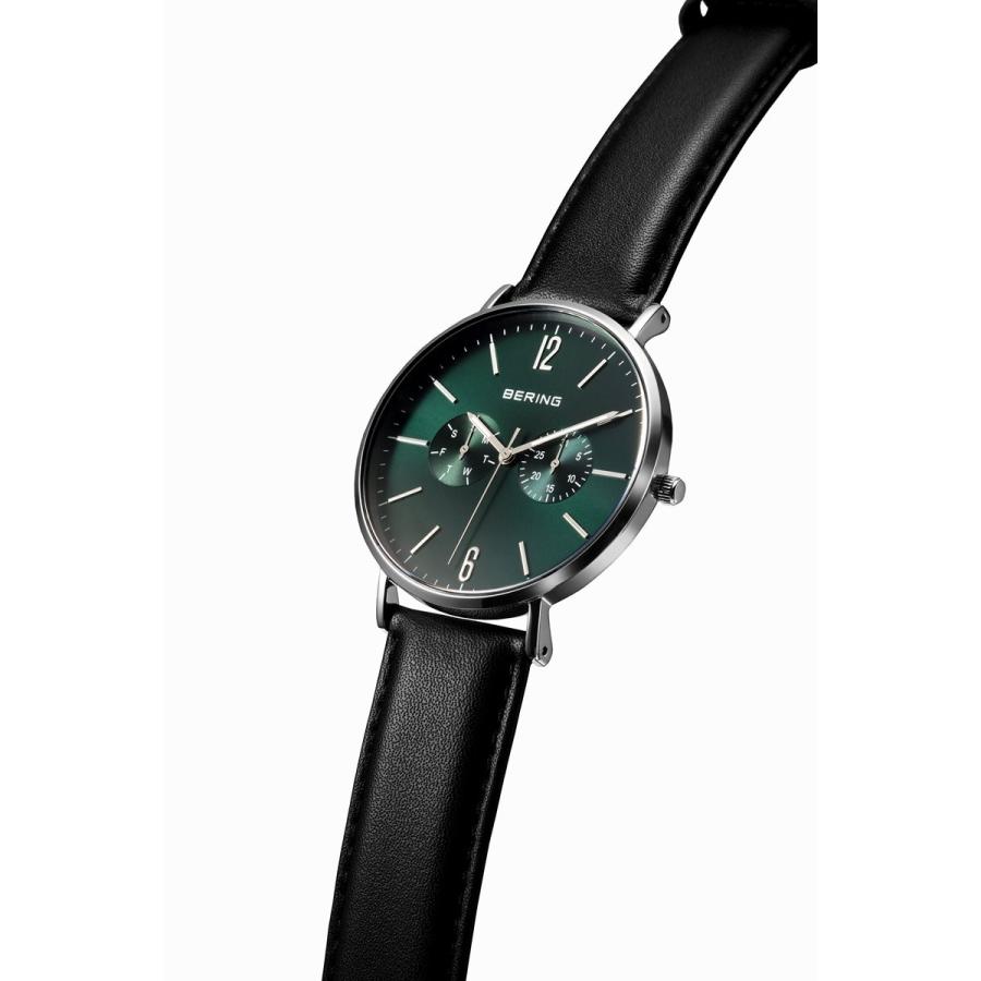 [R7/6月購入美品]BERINGベーリング・チェンジス40mmディープグリーン BERING（ベーリング） 腕時計 チェンジズ ディープグリーン Changes