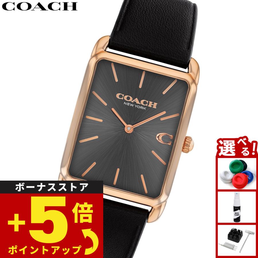【新品】コーチ COACH 腕時計 ユニセックス 14400041 エリオット ELLIOT クォーツ 電池式 ダークグレーxブラック アナログ表示 COACH（コーチ） （ノベルティー付き）コーチ 腕時計 メンズ