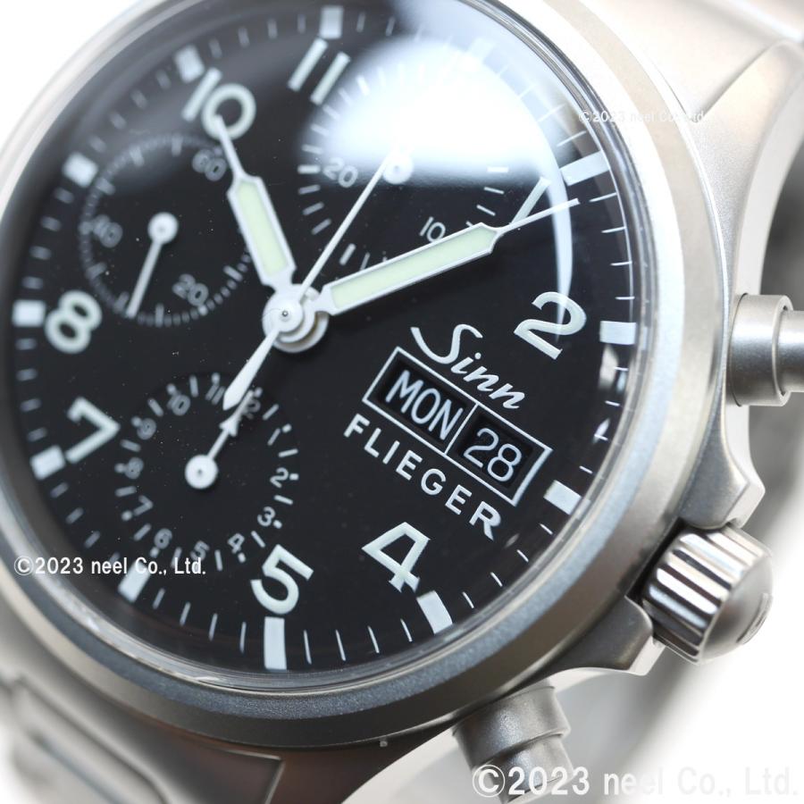 【Sinn/ジン】 356.17912 356.FLIEGER BEAMS45th 限定100本 腕時計 ステンレススチール 自動巻き/オートマ 黒 メンズ【中古】【真子質店】【GD】【MaKDx】 最終特価品【Sinn/ジン】 356.17912 356.FLIEGER BEAMS45th 限定100本
