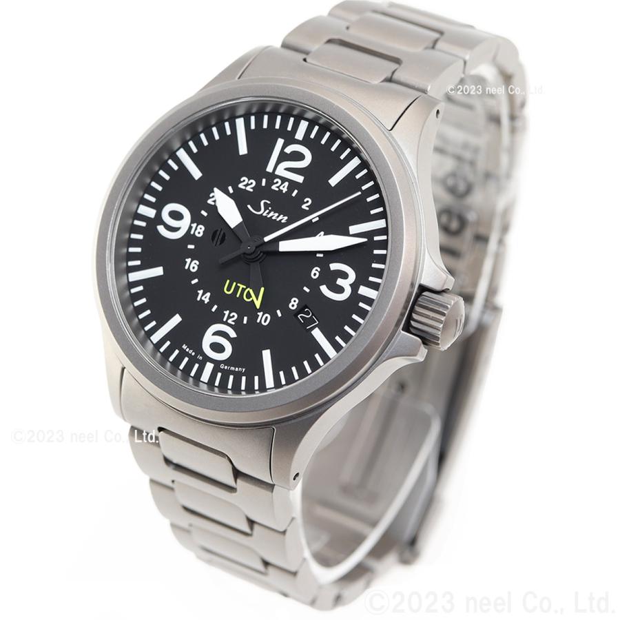 【Sinn/ジン】 856 UTC GMT 腕時計 ステンレススチール/レザー 自動巻き/オートマ 黒 メンズ【中古】【真子質店】【GD】【ISMix】 中古)SINN ジン Ref.856 UTC（商品ID：3000006920767）詳細ページ