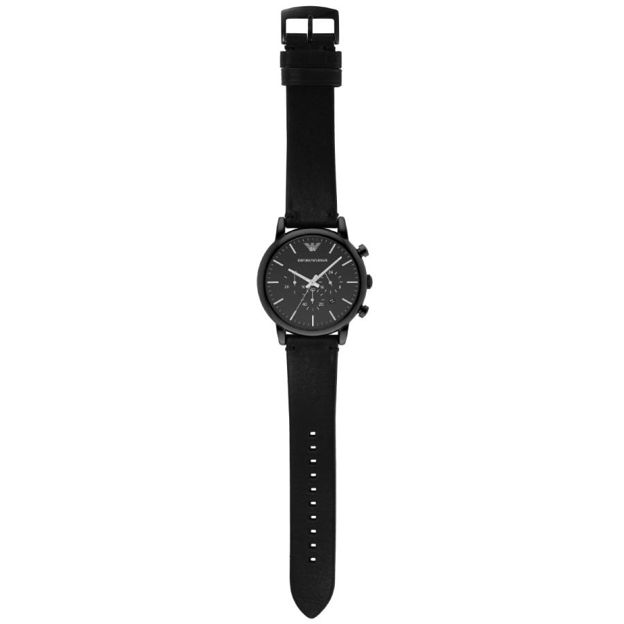 EMPORIO ARMANI 腕時計 クロノグラフ レザーウォッチ AR1918 EMPORIO ARMANI エンポリオアルマーニ 腕時計 メンズ クロノグラフ