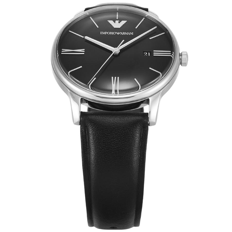 EMPORIO ARMANI エンポリオアルマーニ 腕時計 三針デイト ステンレス ウォッチ＆ブレスレットセット AR80079SET ...