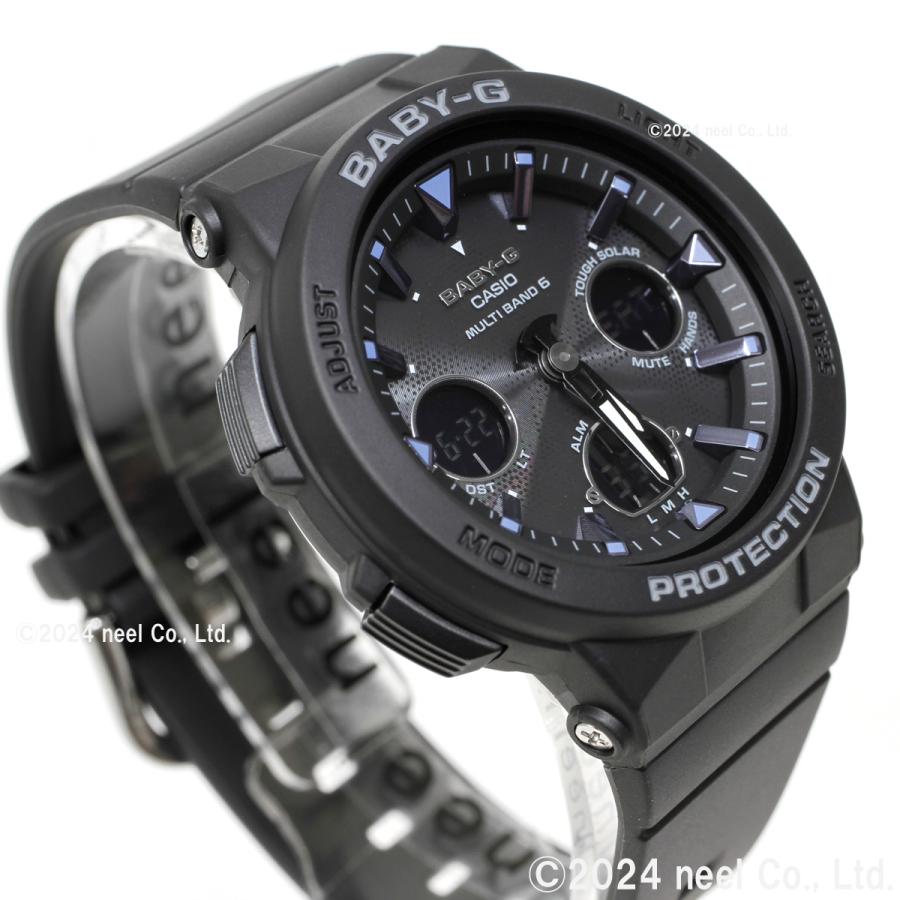 BABY-G ベビーG 時計 レディース 電波ソーラー ブラック カシオ babyg 