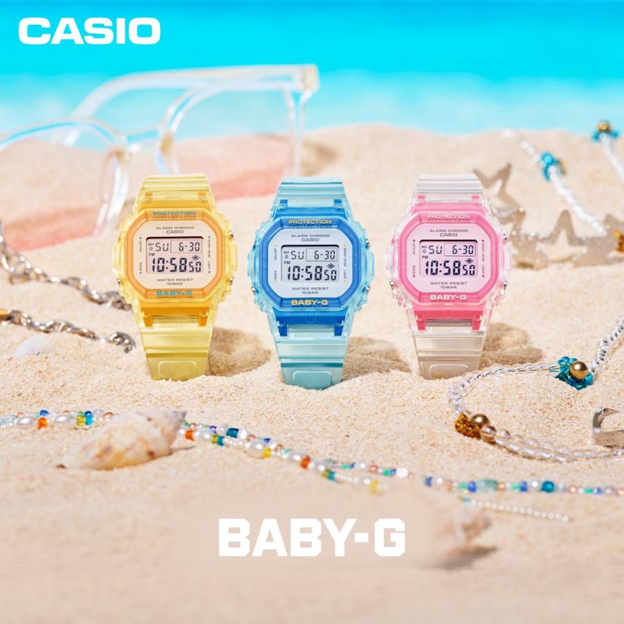 BABY-G ベビーG レディース 時計 カシオ babyg BGD-565SJ-2JF シースルーデザイン｜neel-garmin｜18