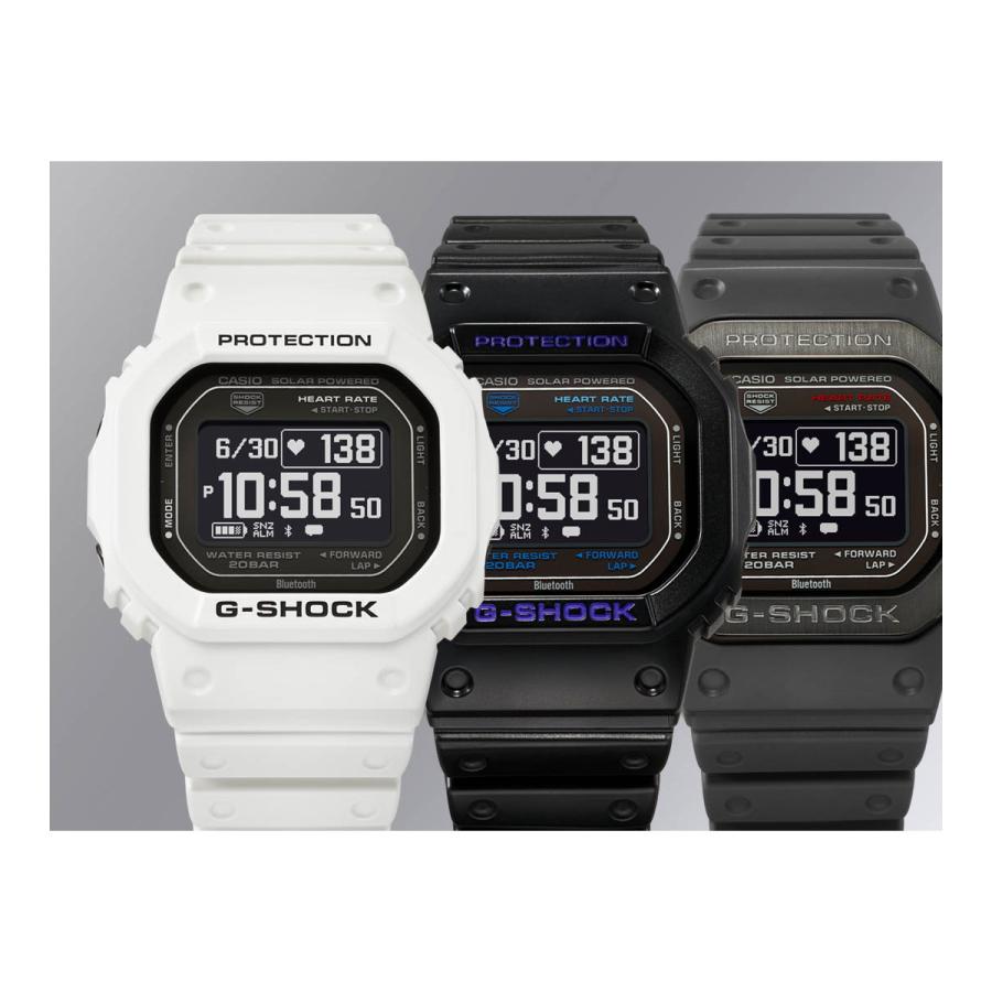 Gショック ジースクワッド G-SHOCK G-SQUAD USB充電対応 ソーラー 腕時計 メンズ DW-H5600-1A2JR ジーショック｜neel-garmin｜18