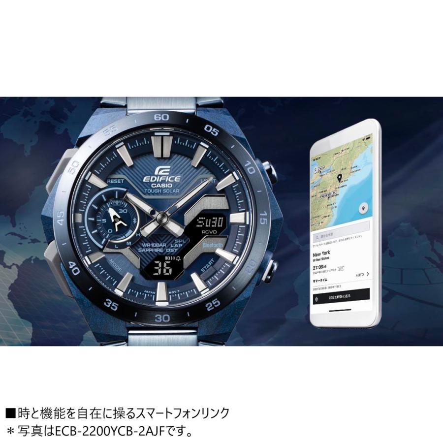 EDIFICE（CASIO） カシオ エディフィス ソーラー 腕時計 メンズ クロノ