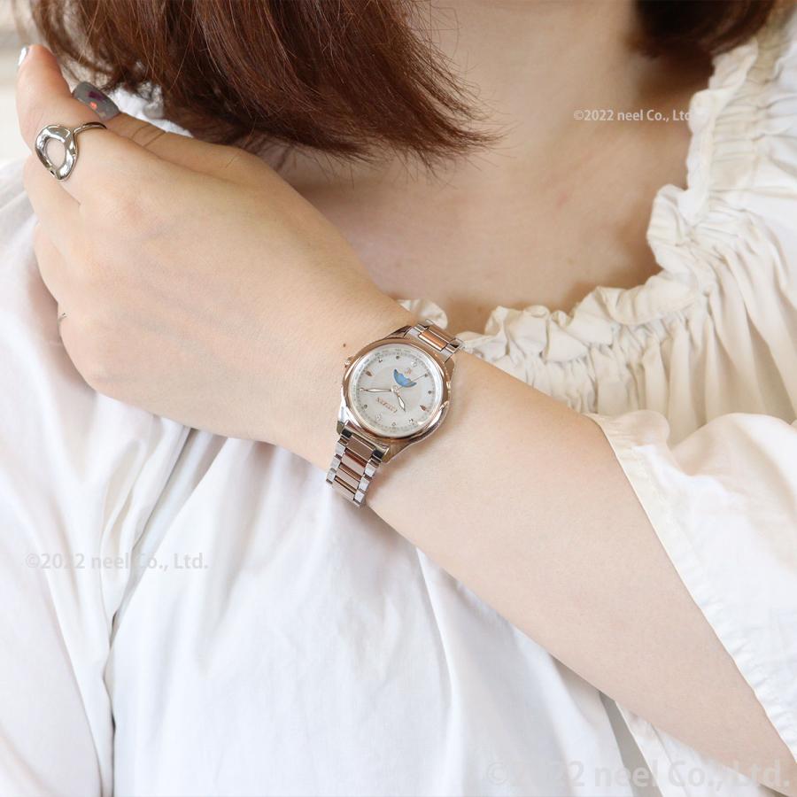 《送料込》 シチズン クロスシー エコドライブ 電波時計 フローレットダイヤモデル サン＆ムーン EE1007-67W CITIZEN xC 【1053087743】(37752円)