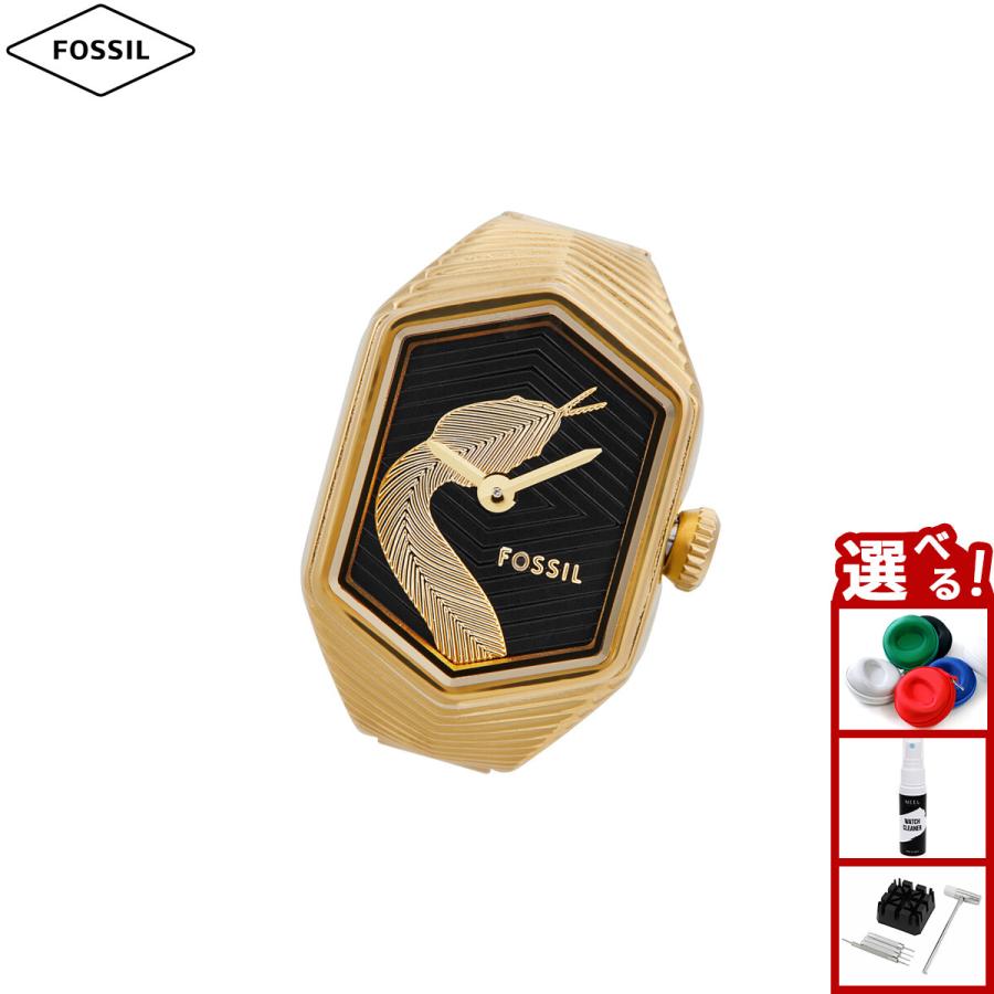 フォッシル FOSSIL ウォッチリング レディース 三針 ゴールドトーン