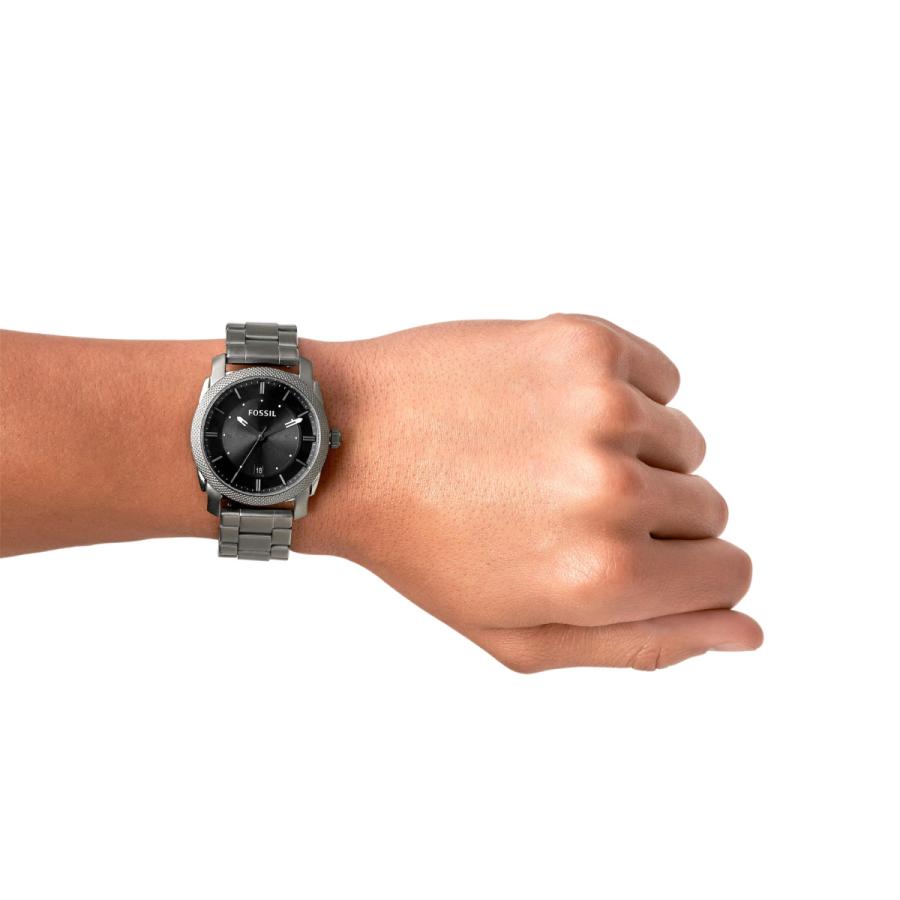 FOSSIL（フォッシル） 腕時計 メンズ MACHINE スモーク ステンレス