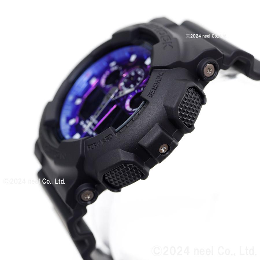 G-SHOCK Gショック アナデジ 腕時計 メンズ GA-100FL-1AJF Flame