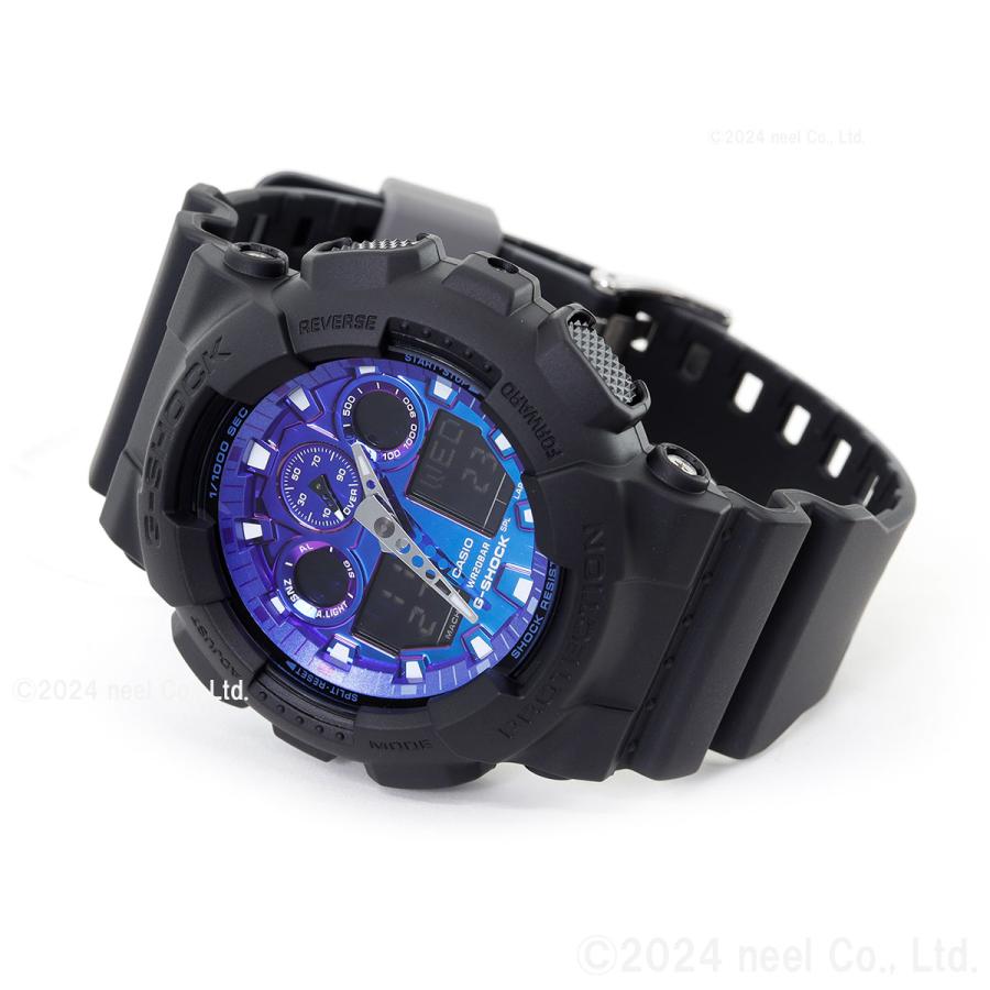 G-SHOCK Gショック アナデジ 腕時計 メンズ GA-100FL-1AJF Flame