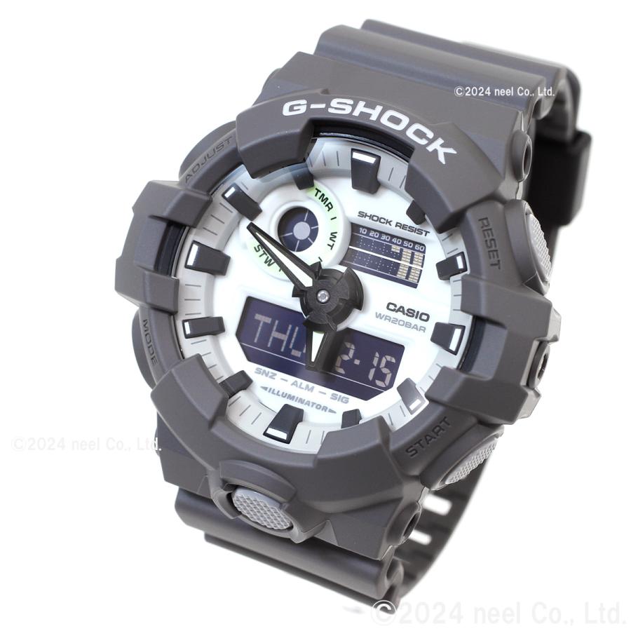 Gショック G-SHOCK アナデジ 腕時計 メンズ GA-700HD-8AJF HIDDEN GLOW Series ジーショック｜neel-garmin｜02