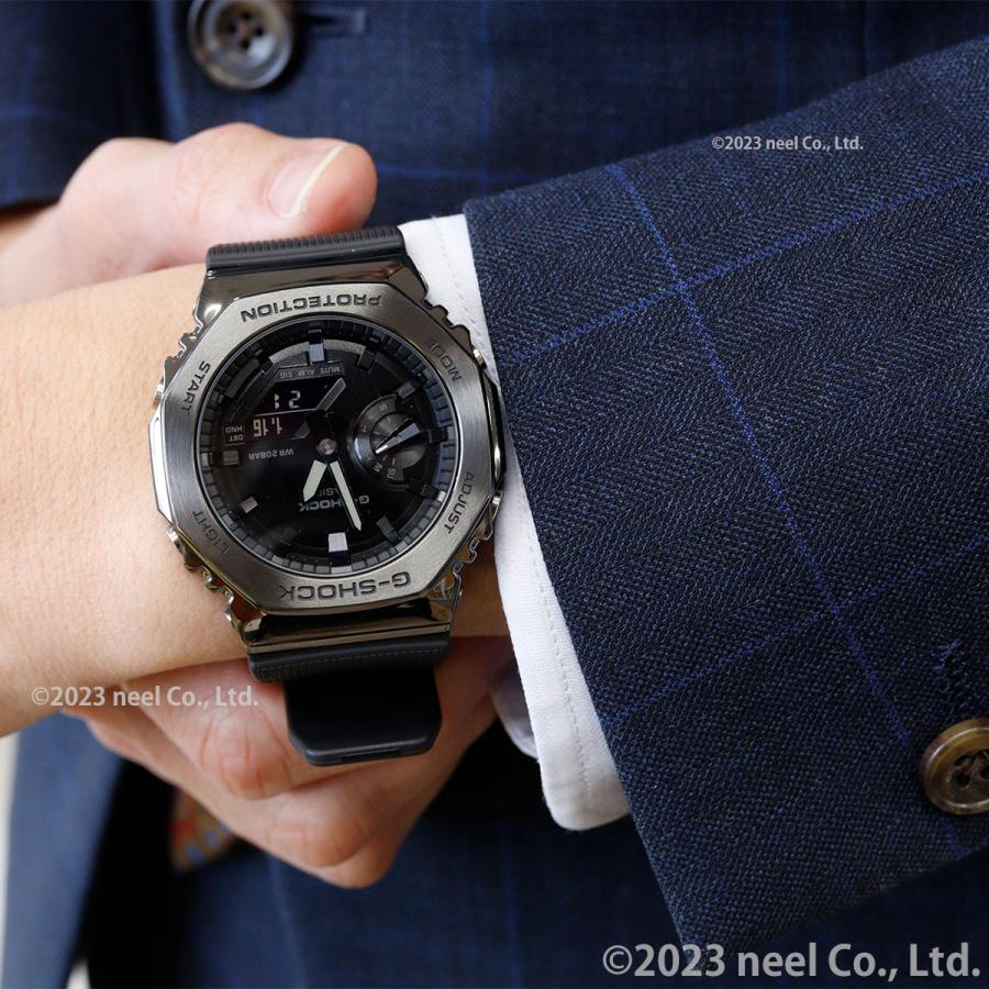 G-SHOCK Gショック 腕時計 メンズ GM-2100BB-1AJF メタルカバー ジー