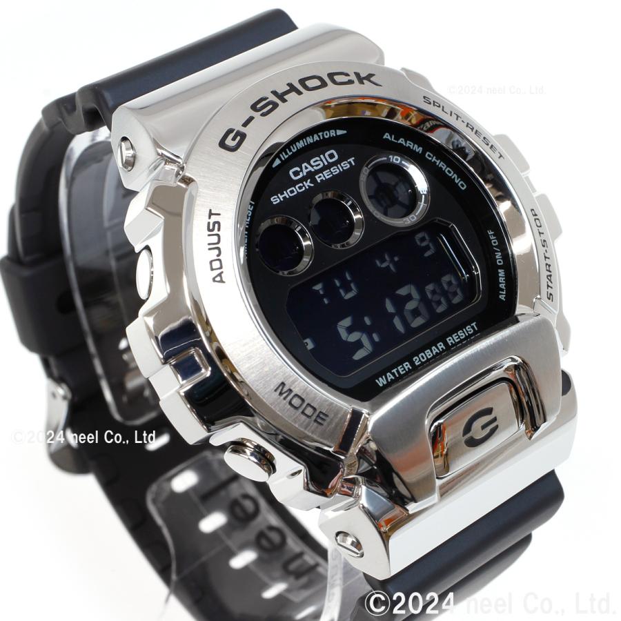 Gショック G-SHOCK デジタル 腕時計 メンズ GM-6900U-1JF ジーショック メタルカバー LEDバックライト｜neel-garmin｜06