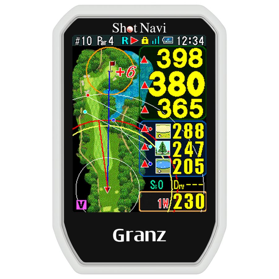 ShotNavi（ショットナビ） グランツ Granz ハンディタイプ GPS ゴルフ