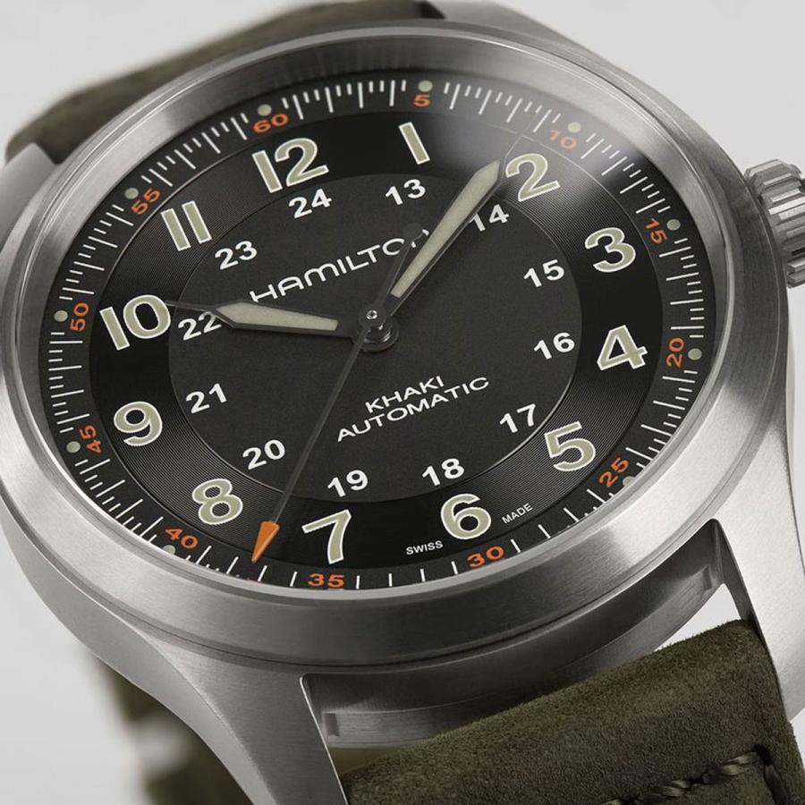 KHAKI FIELD ハミルトン HAMILTON カーキ フィールド チタニウム