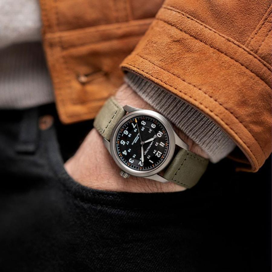KHAKI FIELD ハミルトン HAMILTON カーキ フィールド チタニウム