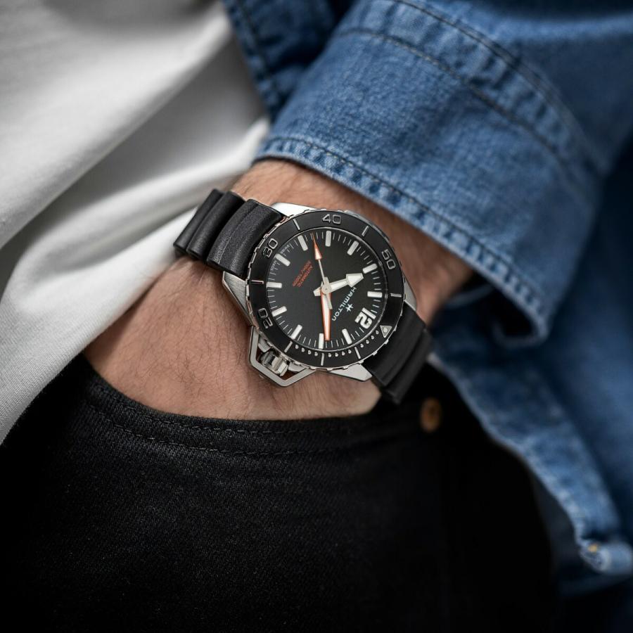 KHAKI NAVY ハミルトン HAMILTON カーキ ネイビー オープンウォーター
