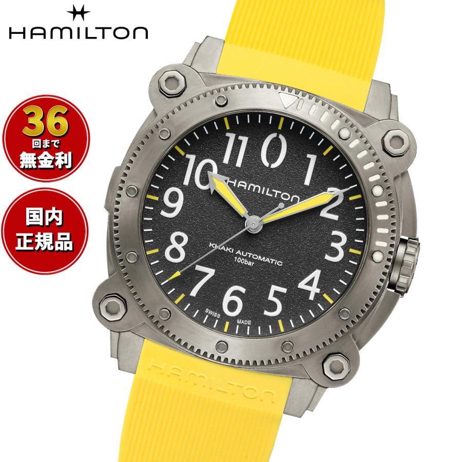 KHAKI NAVY 【正規品】ハミルトン HAMILTON カーキ ネイビー オート 