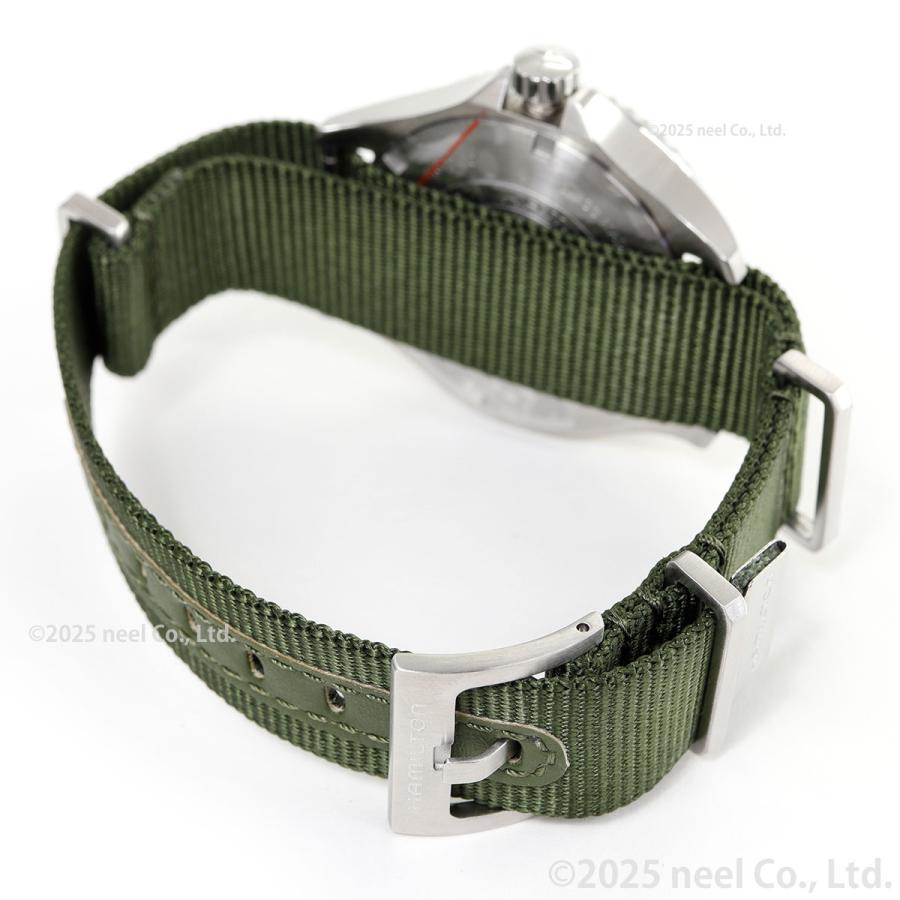 KHAKI NAVY ハミルトン HAMILTON カーキ ネイビー スキューバ クォーツ