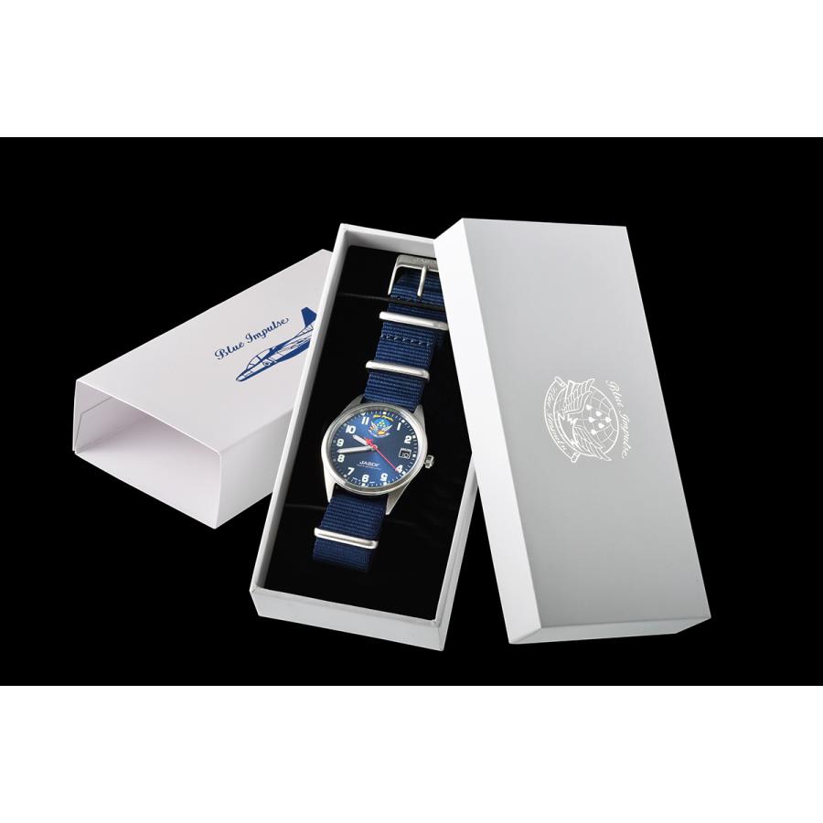 ケンテックス KENTEX 腕時計 日本製 ブルーインパルス スタンダード メンズ レディース 航空自衛隊 S806B-1｜neel-garmin｜08