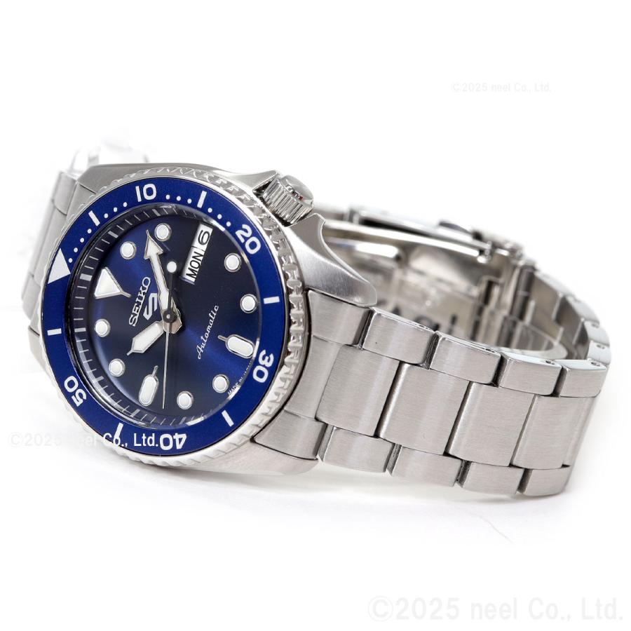 SEIKO5 セイコー ヴィンテージ 腕時計 ネイビー シルバー 自動巻き 稼働 Seiko 5 Sports セイコー5 スポーツ 日本製 自動巻 SEIKO SPORTS