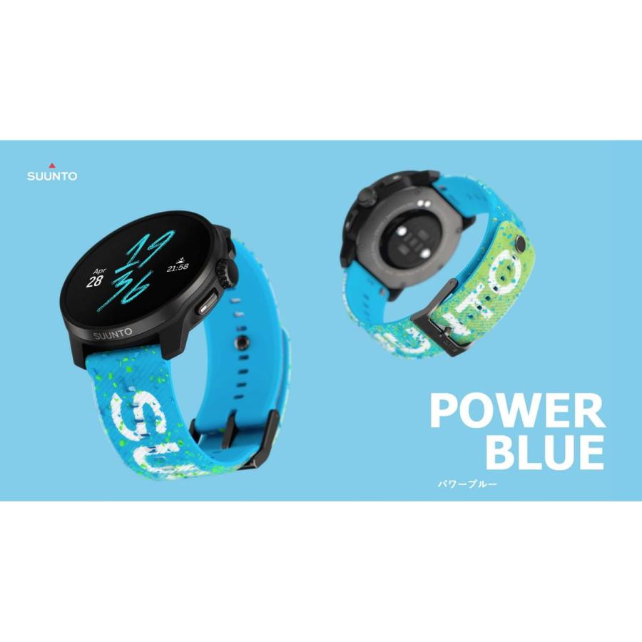 SUUNTO ノベルティー付き！スント RACE S POWER BLUE レース エス 