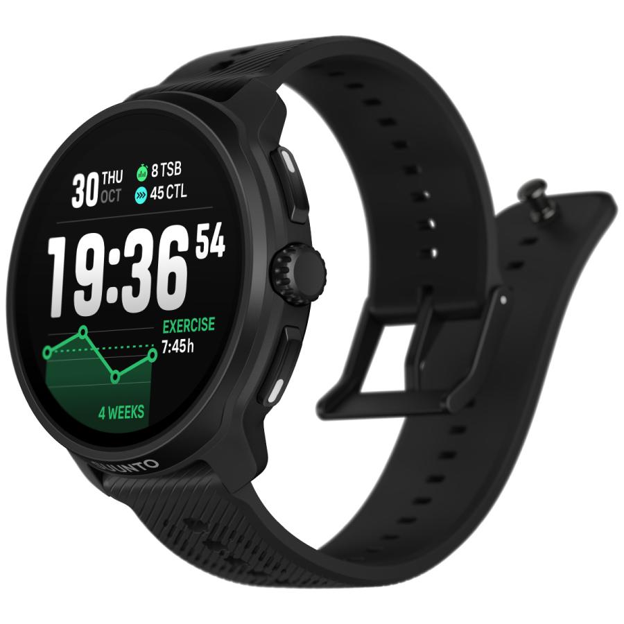 SUUNTO - （人情本御茶付き添い人）スント RACE 2 スピード競技2 All Black スマートウォッチ ウオッチ SS051200000