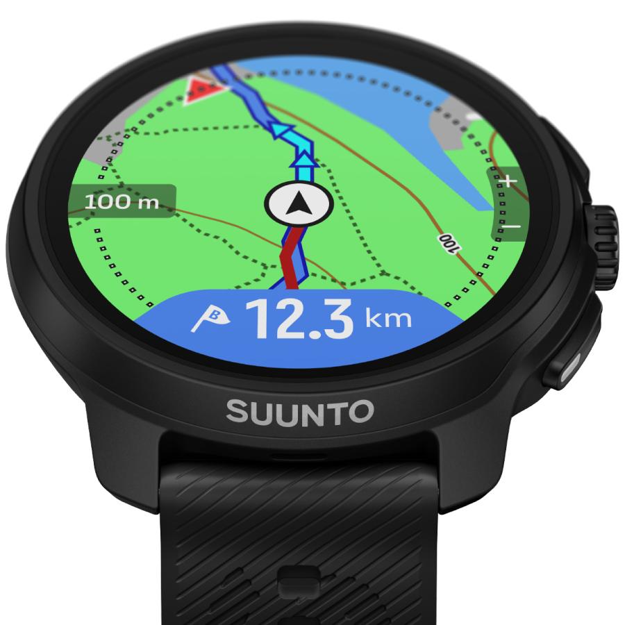 SUUNTO - （人情本御茶付き添い人）スント RACE 2 スピード競技2 All Black スマートウォッチ ウオッチ SS051200000