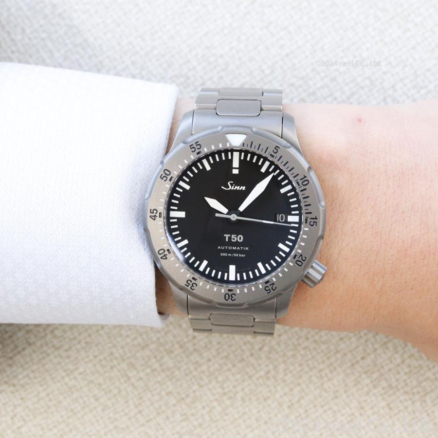 Sinn （豪華おまけ有） ジン T50 自動巻 腕時計 メンズ ダイバーズ