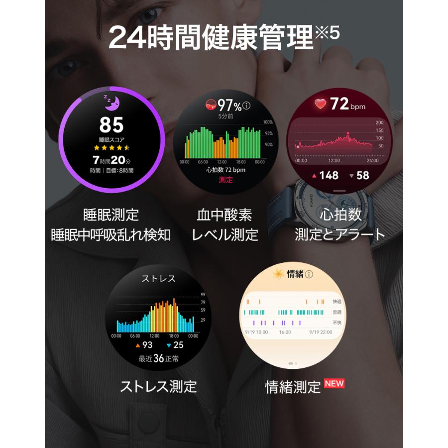 【ドリーム川西店御来店限定】☆ジモティー見たよ♪割引☆ HUAWEI WATCH GT 5 Pro ファーウェイ VLI-B29 ブラック【99560000061027】 HUAWEI WATCH GT ファーウェイ スマートウォッチ GT5 46mm VLI-B19-BK
