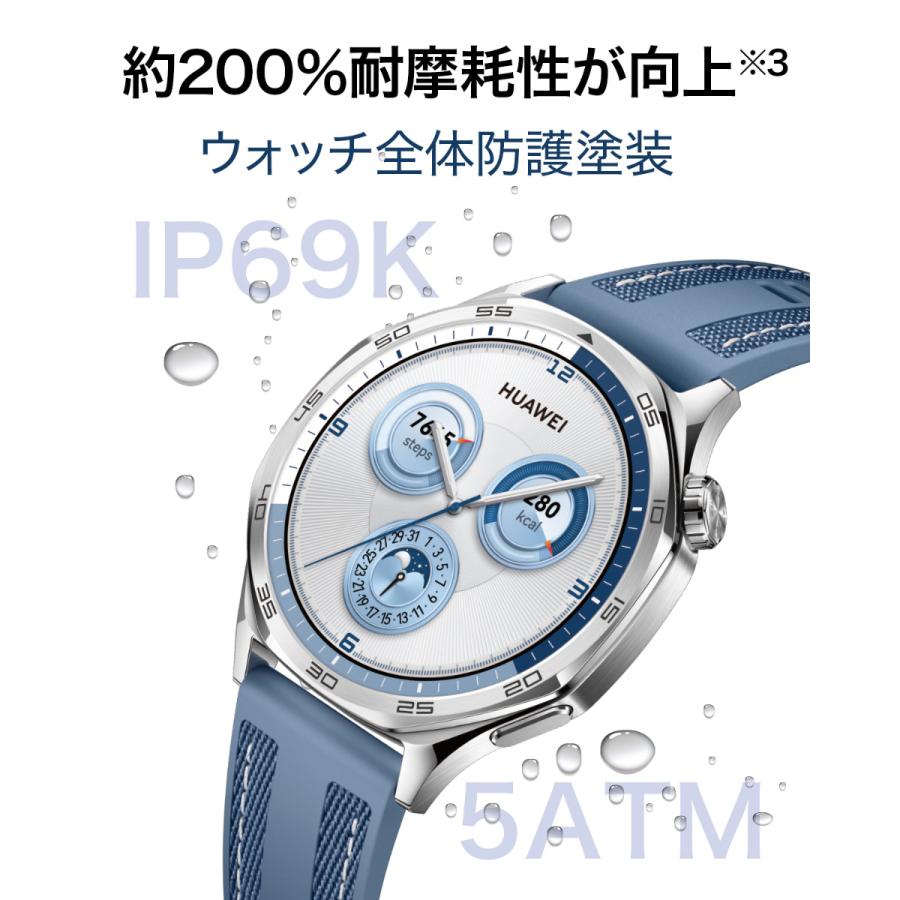 HUAWEI WATCH GT ファーウェイ スマートウォッチ GT5 46mm VLI-B19-BK