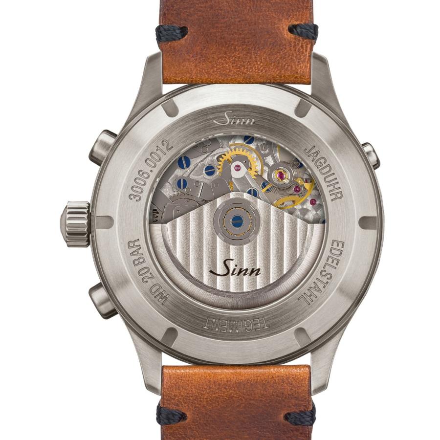 Sinn ジン 3006 自動巻 腕時計 メンズ インストゥルメント クロノグラフ カウレザーストラップ ドイツ製｜neel-selectshop｜03