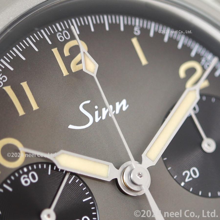 Sinn ジン 356.FLIEGER.KLASSIK.AS.E 自動巻 時計 インストゥルメント クロノグラフ ステンレスバンド ドイツ製｜neel-selectshop｜09