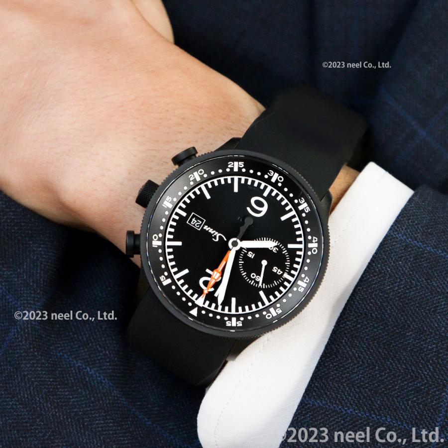 Sinn ジン 717 自動巻 腕時計 メンズ インストゥルメント クロノグラフ シリコンストラップ ドイツ製｜neel-selectshop｜05