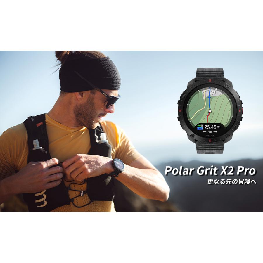 ポラール POLAR Grit X2 Pro スマートウォッチ GPS 心拍 スポーツ ヘルスケア ランニング 腕時計 900110283_6