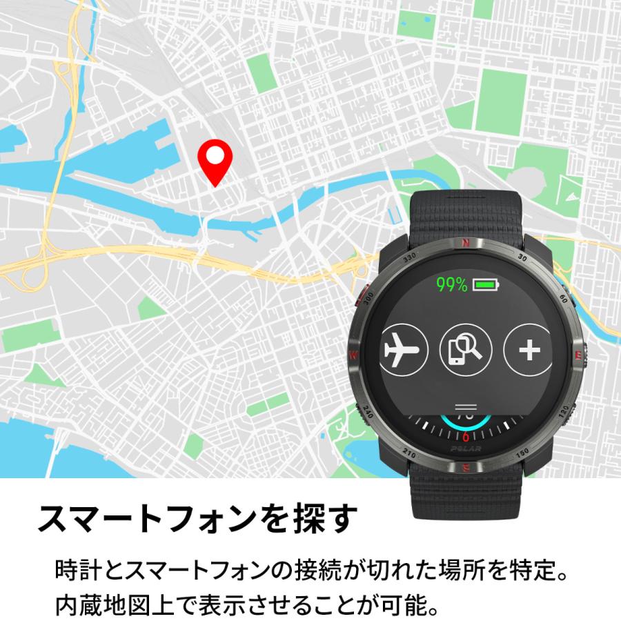 （ノベルティー付き）ポラール POLAR Grit X2 カッパー・ブラウン S-L 腕時計 スマートウォッチ 900115135_8