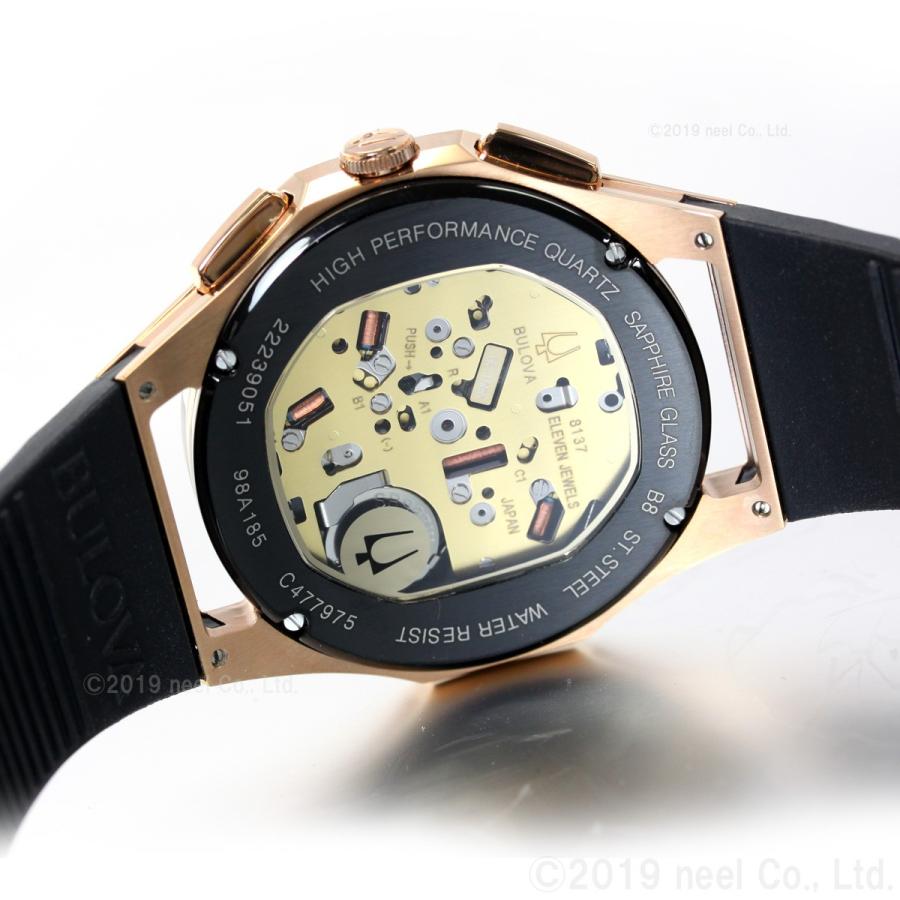 BULOVA（ブローバ） （豪華おまけ有） 腕時計 メンズ カーブ クロノ