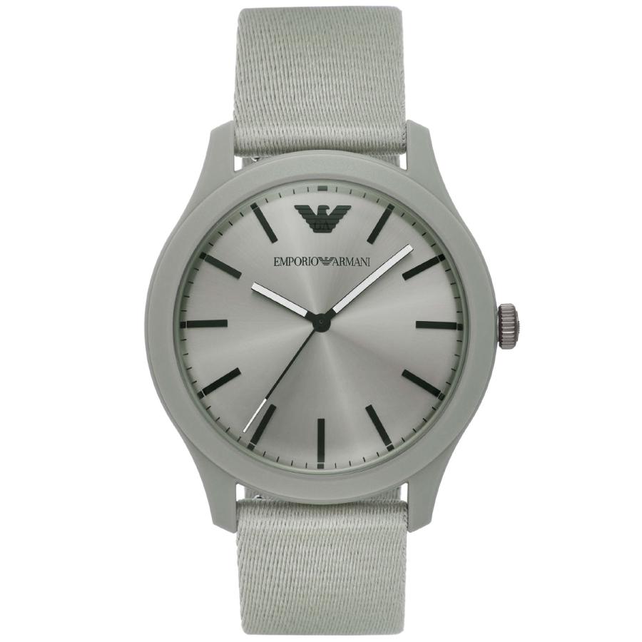 エンポリアルマーニ腕時計 EMPORIO ARMANI エンポリオアルマーニ 腕時計 メンズ 三針 グレー