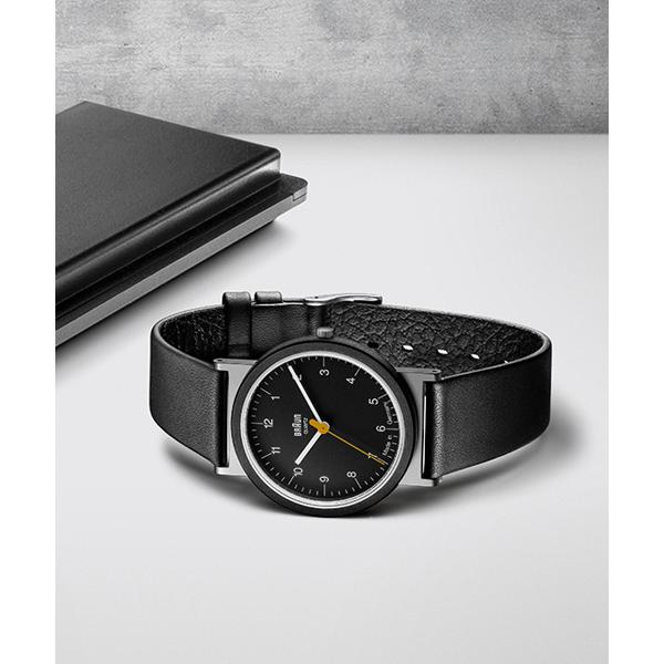 BRAUN（ブラウン） アナログ 腕時計 AW10 復刻 ドイツ製 ブラック