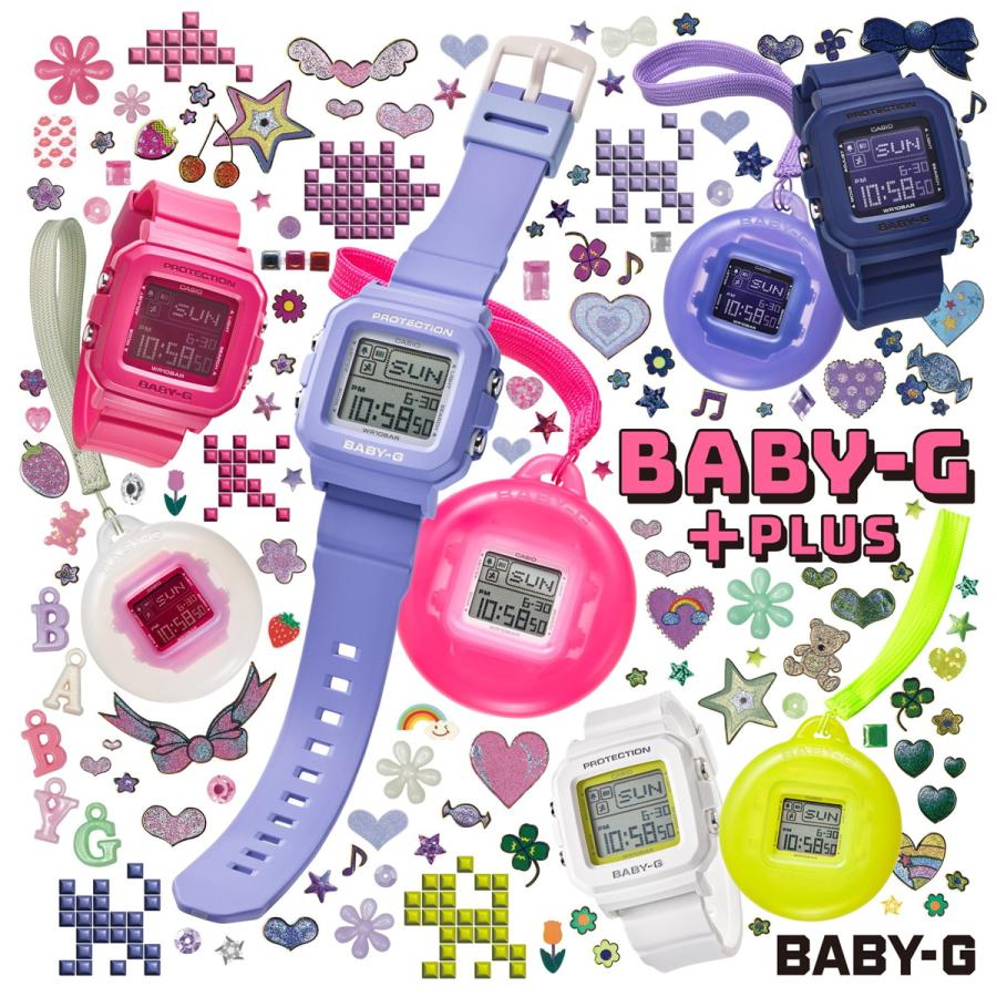 倍々+10倍！最大ポイント31倍！本日限定！BABY-G＋PLUS ベビーG レディース 限定モデル 時計 カシオ babyg BGD-10K-7JR ベイビージープラス｜neel-selectshop｜19