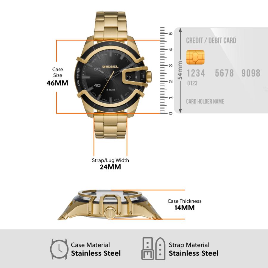 DIESEL新品未使用腕時計　ディーゼル dショッピング |ディーゼル 時計 メンズ DZ1949 DIESEL 腕時計
