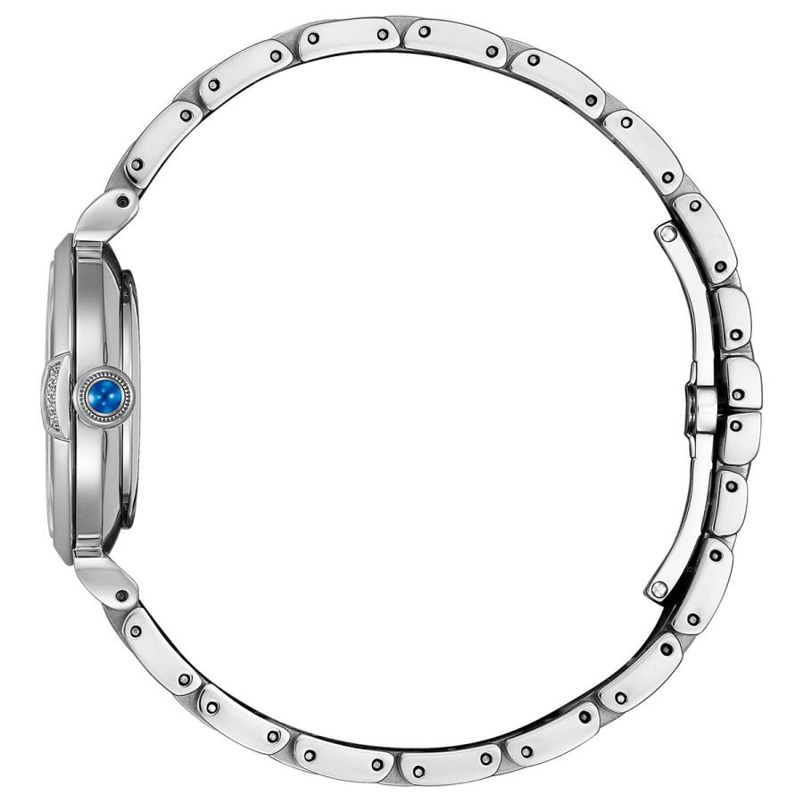 お値下げ シチズン エル レディース エコドライブ 腕時計 EM1060-87N CITIZEN L ROUND Collection スズラン モチーフ 【EIM6210472849】(22264円)
