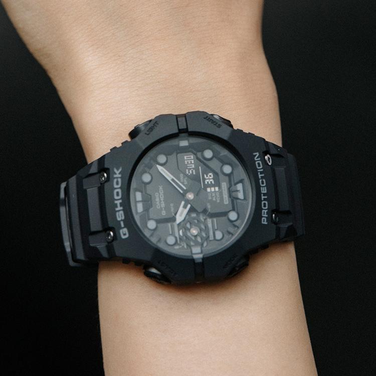 GA-B001-1AJF /CASIOメンズ ブラック⭐︎新品、未使用！早い物勝ち G-SHOCK Gショック 腕時計 メンズ GA-B001-1AJF オールブラック