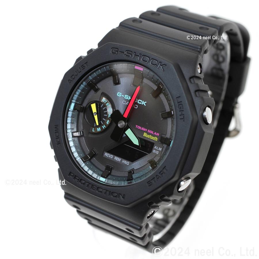 Gショック G-SHOCK ソーラー 限定モデル 腕時計 メンズ GA-B2100MF-1AJF Multi Fluorescent color ジーショック｜neel-selectshop｜02