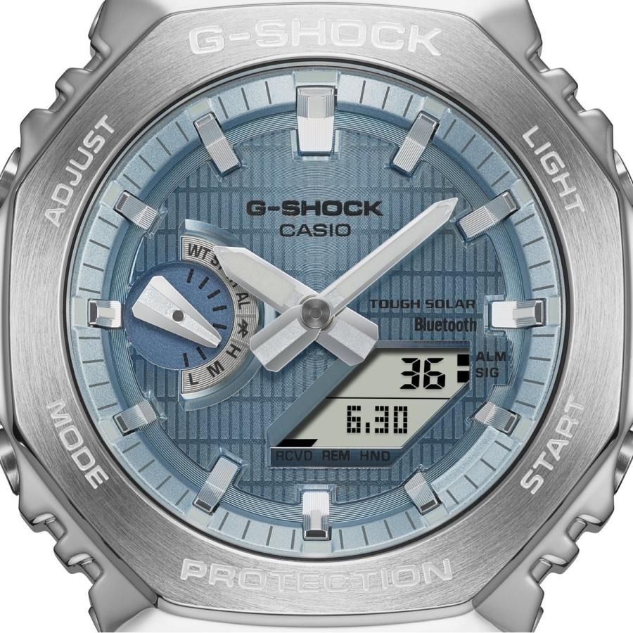好評のタフソーラー付きカシオーク「GBM-2100」のアイスブルーが 好評のタフソーラー付きカシオーク「GBM-2100」のアイスブルーが