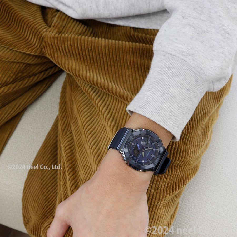 G-SHOCK Gショック メタル 腕時計 メンズ GM-2100N-2AJF ネイビー ジー