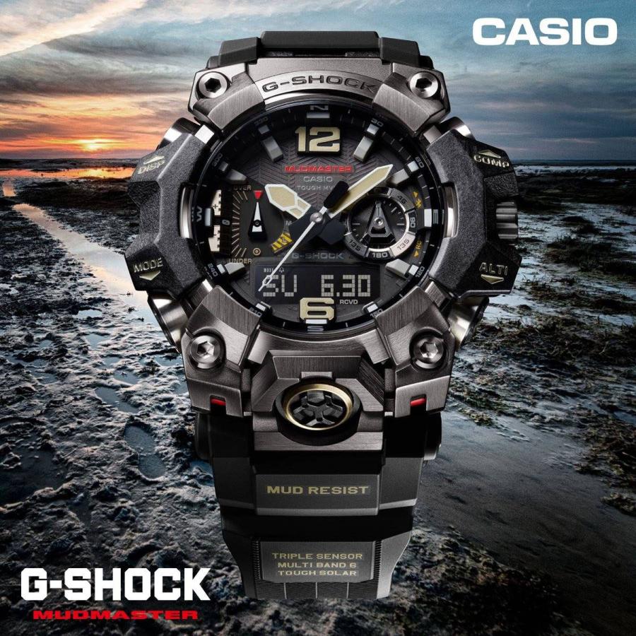 Gショック 電波ソーラー マッドマスター G-SHOCK MUDMASTER 腕時計 GWG-B1000-1AJF MASTER OF G ジーショック｜neel-selectshop｜20