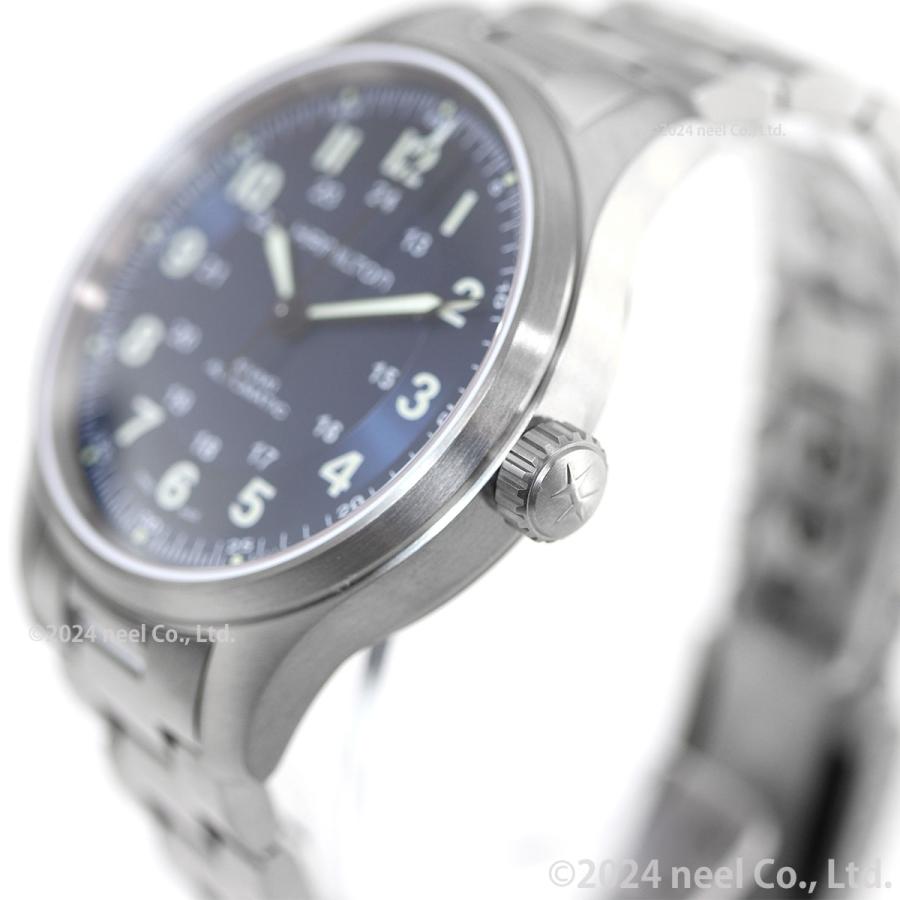 （7月から値上）ハミルトン HAMILTON カーキ フィールド チタ二ウム オート H70545140 腕時計 メンズ 自動巻き 正規品の画像