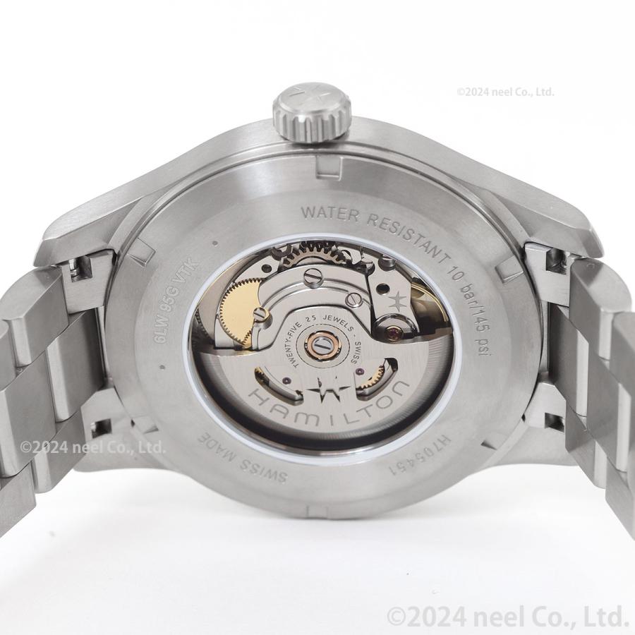（7月から値上）ハミルトン HAMILTON カーキ フィールド チタ二ウム オート H70545140 腕時計 メンズ 自動巻き 正規品の画像